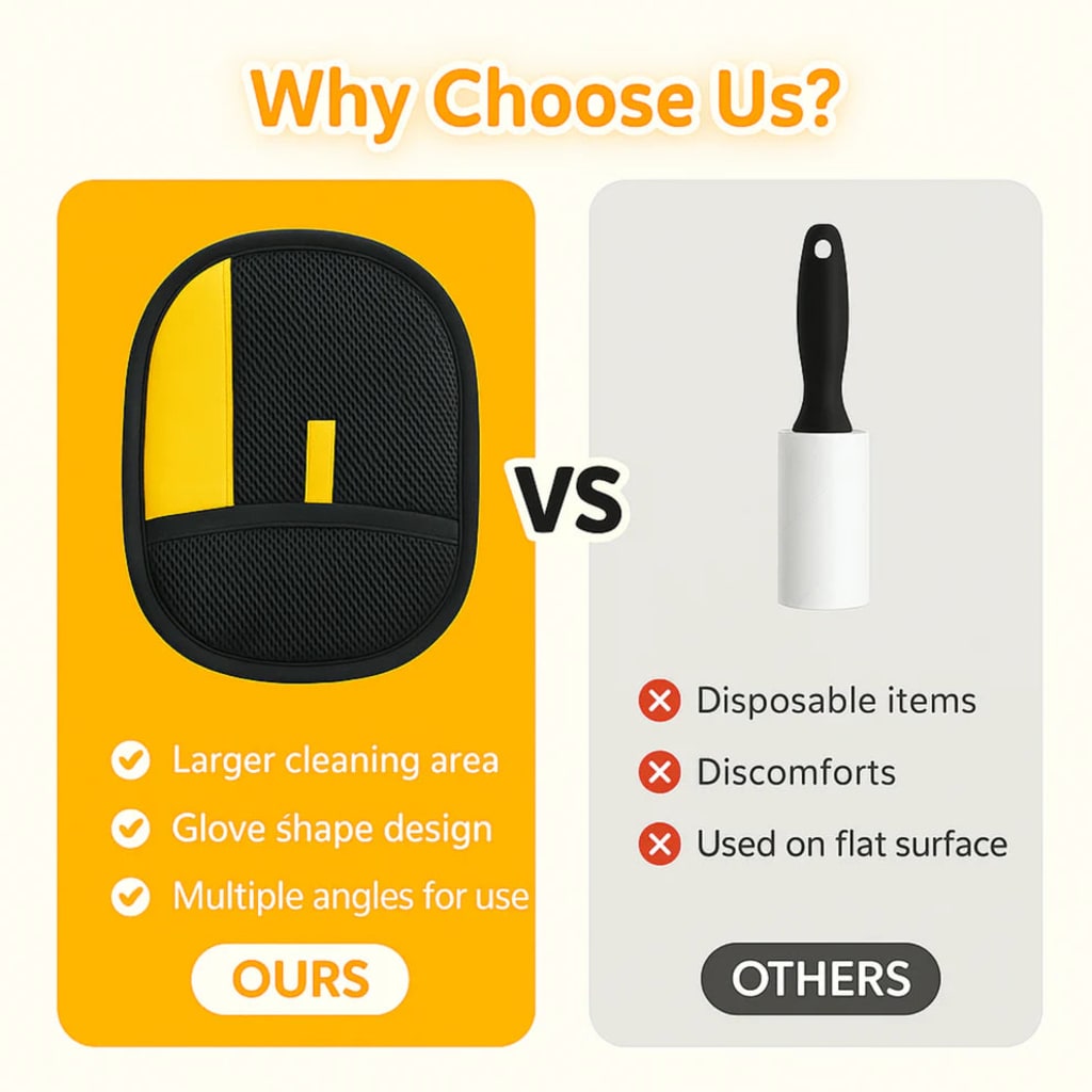 Pet Fur Cleaning Glove